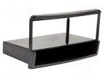 Radio frame | Ford,Mazda,Mercury | 1 DIN | black gloss