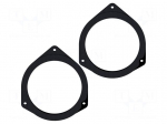 Spacer ring | MDF | 130mm | Fiat | impregnated