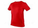 T-shirt | Size: S | red | 180g/m2