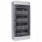 Plast. Instal enclosure. NOARK, surface-mounted, IP65, 4th row, 4x12 modules
