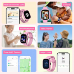 Smart watches LAGENIO K3 4G Kids Smart Watch Pink