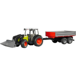 Bruder Professional Series Claas Nectis 267 F with Frontloader and Tipping Trailer Highlights (02112)