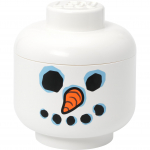 Room Copenhagen LEGO Storage Head "Snowman", large (white)