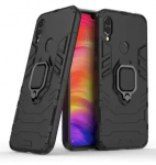 Fusion Armor Ring telefona maciņ&scaron; Xiaomi Redmi Note 13 Pro 4g melnā