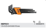 BETA WRENCH IM.9pcs./1,5-10mm/ 96BP/SC9..