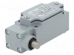 Limit switch | pin plunger &Oslash;10mm | NO + NC | 10A | max.240VAC | PG13,5