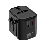 Elektrimaterjalid // Elektri laiendid, Pikendusjuhtmete, hajutuste ja UK ja USA adapterite komplekt // Uniwersalny adapter sieciowy (eu, uk, us, au), szybkie ładowanie pd20w+qc