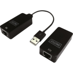 Przedłużacz/Extender USB 2.0 HighSpeed po skrętce Cat.5e/6 UTP, do 50m