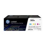 Toner HP HP Toner/305A CYM kolmikpakend laserprinterile