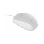 Juhtmega optiline h&uuml;gieeniline hiir, puutetundliku kerimisega White (MROS265)