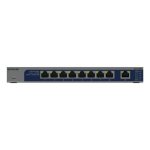 NETGEAR GS108MX-100EUS łącza sieciowe Nie zarządzany L2 Gigabit Ethernet (10/100/1000) Montaż na biurku/ścianie
