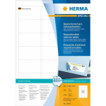 HERMA Aadressi kleebised A4 valge 63,5x38,1 mm 2100 tk.
