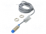Sensor: inductive | Output conf: NAMUR | 0&divide;4mm | 7&divide;18VDC | M12 | IP67