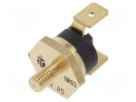 Sensor: thermostat | Output conf: SPST-NC | 80&deg;C | 16A | 250VAC | &plusmn;5&deg;C