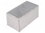Enclosure: multipurpose | X: 60mm | Y: 111mm | Z: 54mm | aluminium