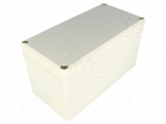 Enclosure: multipurpose | X: 80mm | Y: 160mm | Z: 87mm | EUROMAS II | ABS