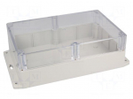 Enclosure: multipurpose | X: 146mm | Y: 222mm | Z: 75mm | polycarbonate