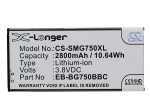 2800 mAh for Samsung EB-BG750BBC,EB-BG750BBE