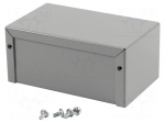 Enclosure: multipurpose | X: 76mm | Y: 127mm | Z: 56mm | 1411 | aluminium