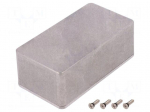 Enclosure: multipurpose | X: 60mm | Y: 120mm | Z: 42mm | 1590W | aluminium