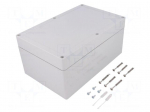 Enclosure: multipurpose | X: 162mm | Y: 252mm | Z: 120mm | TG ABS | ABS