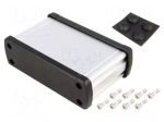 Enclosure: multipurpose | X: 113.7mm | Y: 69mm | Z: 35.2mm | aluminium