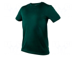 T-shirt | Size: XXL | green | 180g/m2