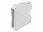 Enclosure: for DIN rail mounting | polyamide | grey | UL94V-0