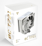 MODECOM Volcano 0C T721 Processor Air cooler 12 cm White