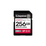 M&auml;lukaart Kingston Canvas React Plus SDXC 256 GB Class 10 UHS-II/U3 V60 (SDR2V6/256GB)