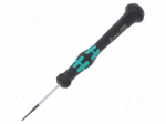 Screwdriver | slot | precision | 1,2x0,2mm | Series: Kraftform Micro