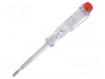 Voltage tester | insulated | slot | SL 3mm | Blade length: 60mm