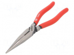 Pliers | for gripping and cutting,half-rounded nose,universal