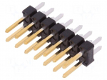 Pin header | pin strips | BERGSTIK | male | PIN: 14 | straight | 2.54mm