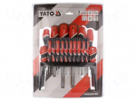 Kit: screwdrivers | Pcs: 18 | Phillips,Torx&reg;,slot