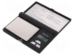 Scales | Scale load capacity max: 100g | 10&divide;25&deg;C | Display: LCD