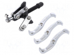 Bearing puller | 75mm | 3-armig | Size: 3"