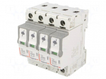 Surge arrestor | Type 2 | Poles: 4 | 40kA | 320VAC | DIN | -10&divide;40&deg;C | IP20