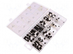 Set of screws | Head: without head | imbus | Pcs: 160