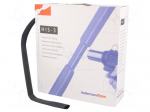 Heat shrink sleeve | 3: 1 | 12mm | L: 5m | black | -50&divide;125&deg;C | 25kV/mm