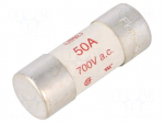 Fuse: fuse | quick blow | 50A | 690VAC | 22x58mm | FWP
