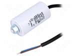 Capacitor: motors, run | 10uF | 450V | &Oslash;35x65mm | -25&divide;70&deg;C | &plusmn;10% | V: 4