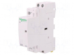 Contactor: 2-pole installation | NO x2 | 220&divide;240VAC | 25A | DIN | ICT
