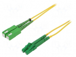 Fiber patch cord | LC/APC,SC/APC | 1m | Optical fiber: 9/125um