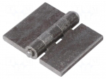 Hinge | Width: 60mm | steel | H: 50mm | without coating,for welding