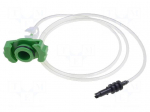 Syringe adapter | 30/55ml | Colour: green | Version: silicone free