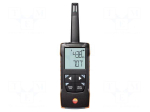 Meter: thermo-hygrometer | -10&divide;60&deg;C | 0&divide;100%RH