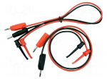Set of test leads | Urated: 30VAC | Urated: 60VDC | Inom: 5A