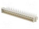 Socket | DIN 41612 | type D | male | PIN: 32 | THT | angled 90&deg; | 6A | 3mm