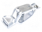 Crocodile clip | 50A | Grip capac: max.27mm | Overall len: 95mm